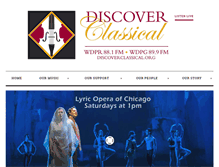 Tablet Screenshot of discoverclassical.org